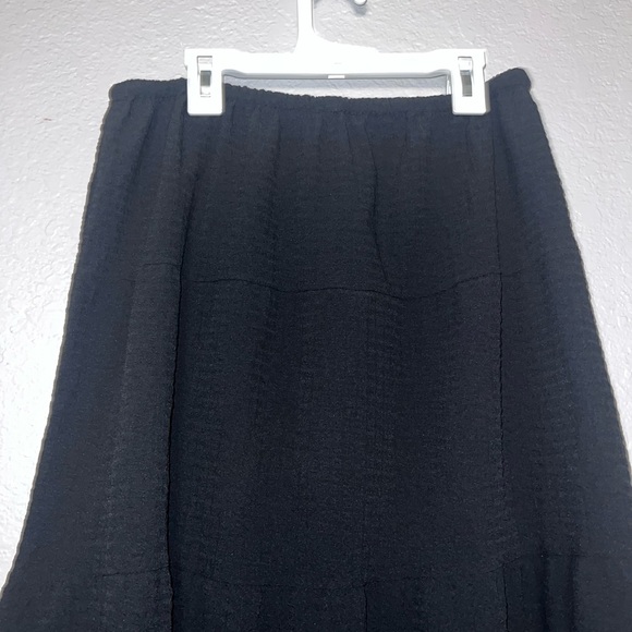 Esmee Women Black A-Line Maxi Skirt - Picture 4 of 6